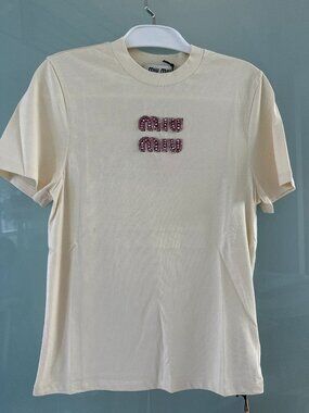 MIUMIU Women's T-shirt, Size M